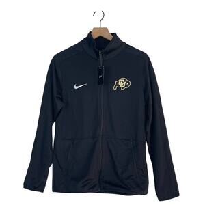 NEW Nike Dri-Fit Colorado University Buffaloes Black Jacket Women's Size Medium